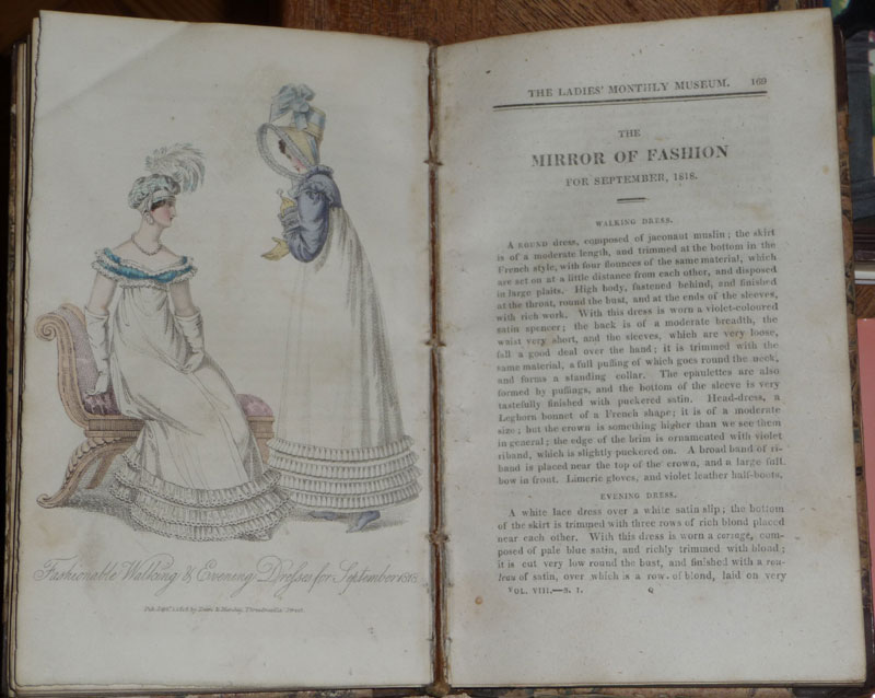 Fashion Plates within Fashion Magazine from Boris books